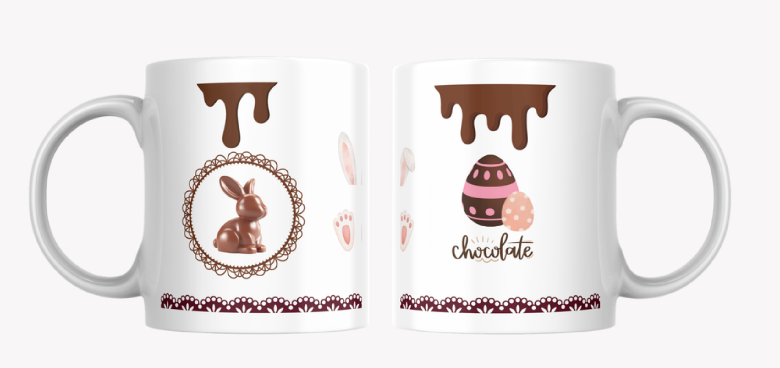 Caneca Coelhinho de Chocolate